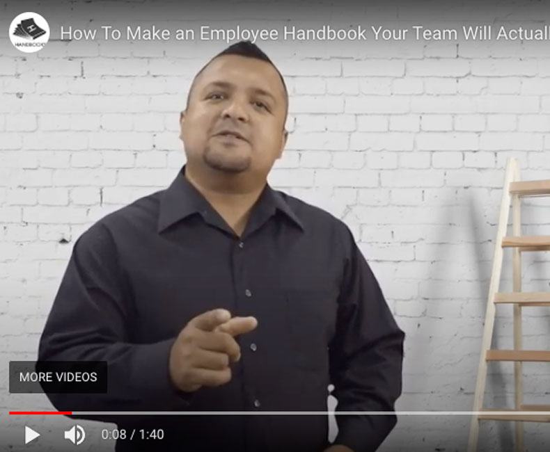 Video - How to create a handbook your team will actually read