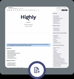 Upload your handbook
