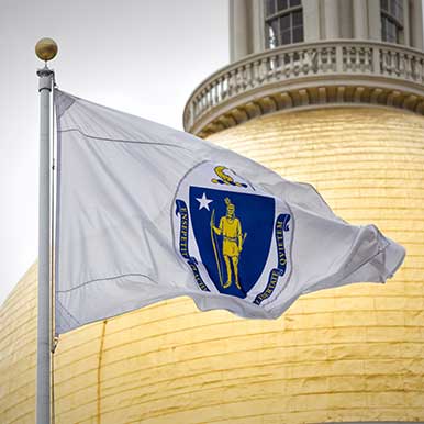 Massachusetts State Flag