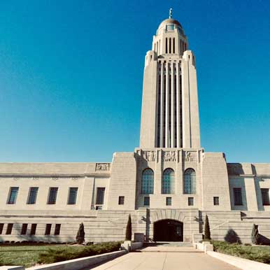 Nebraska State Flag